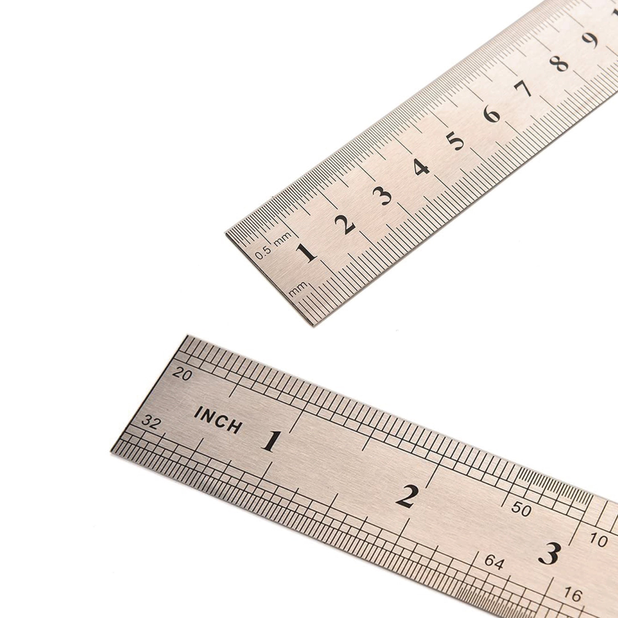 Amm Ruler STAINLESS-STEEL-RULER – Outback Hobbies