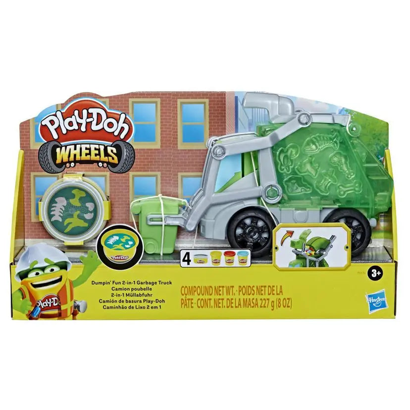 Play-doh PD DUMPIN FUN 2 IN 1 GARBAGE TRUCK