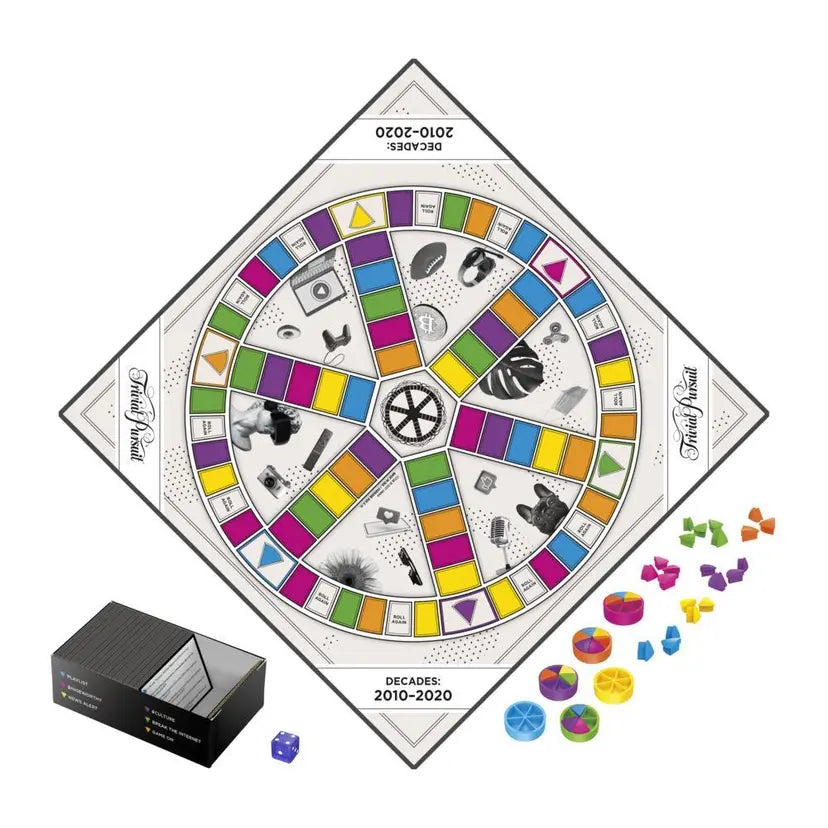 TRIVIAL PURSUIT DECADES 2010 TO 2020