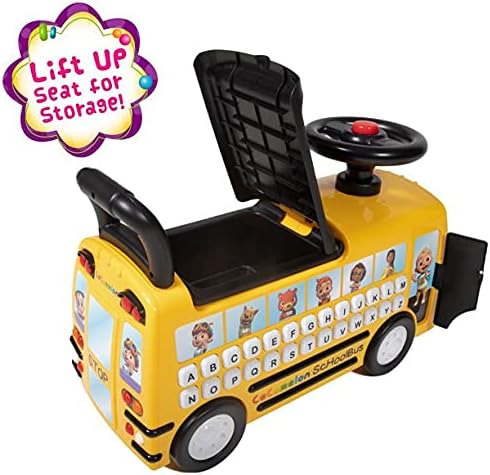 Cocomelon Foot to Floor Bus Ride-On