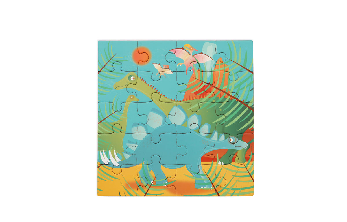 SCRATCH EUROPE - PUZZLE - MAGNETIC PUZZLE BOOK TO GO - DINOSAURS