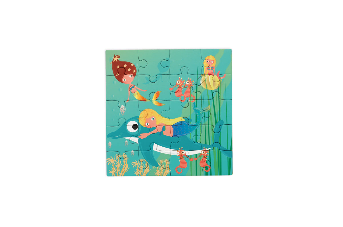 SCRATCH EUROPE - PUZZLE - MAGNETIC PUZZLE BOOK TO GO - MERMAIDS