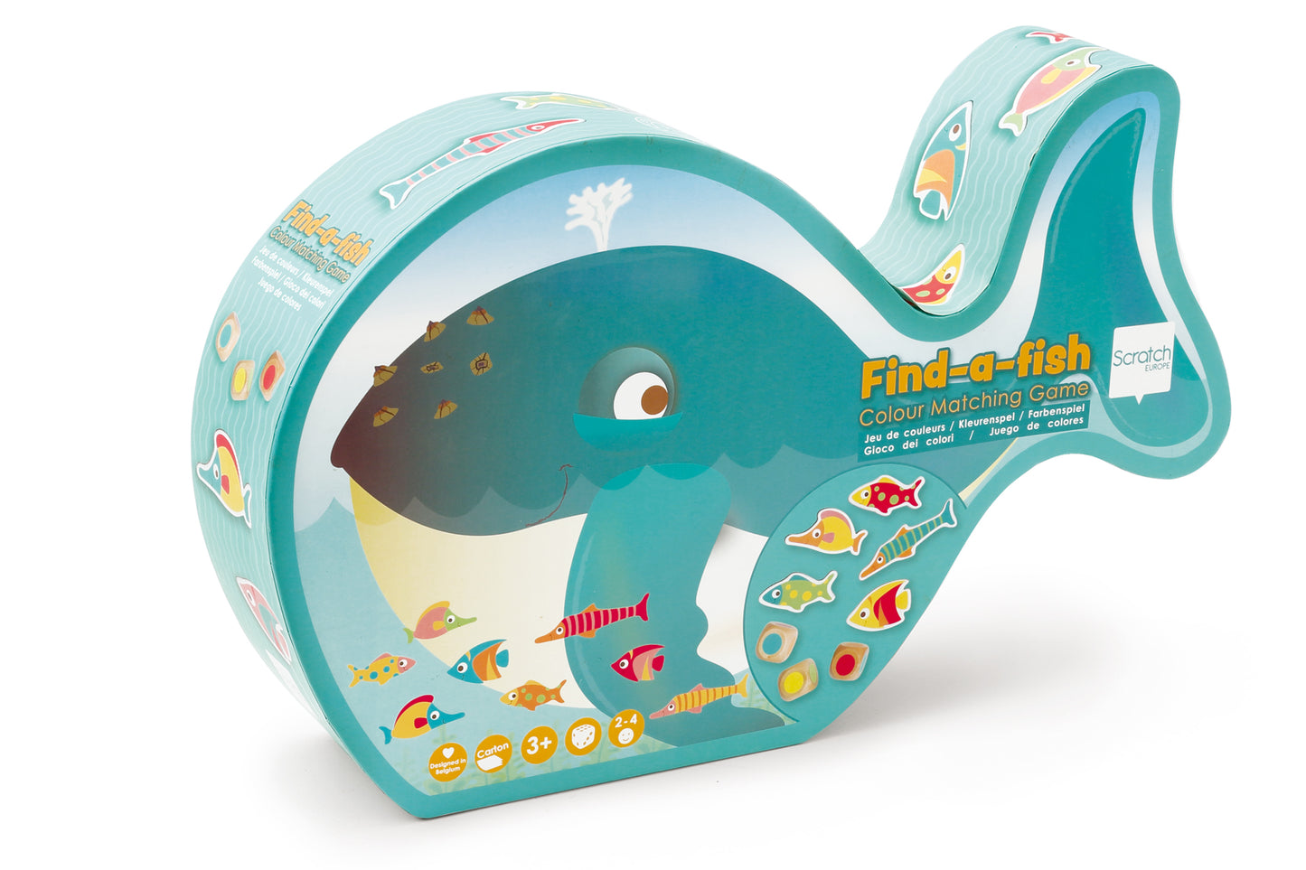 SCRATCH EUROPE - GAME - FIND-A-FISH-COLOUR MATCHING GAME