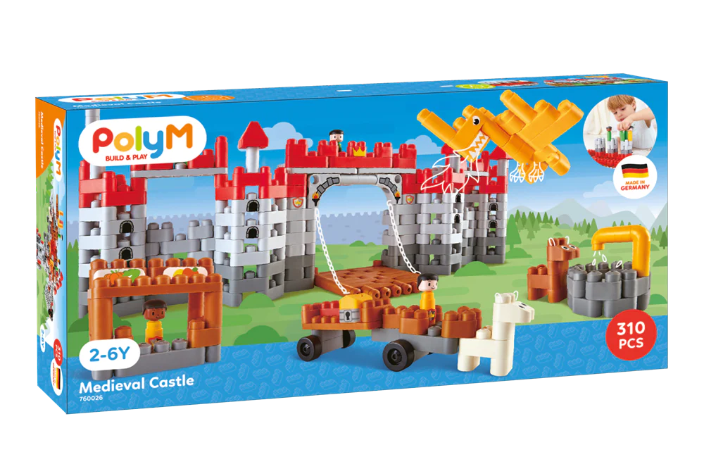 POLY M - MEDIEVAL CASTLE KIT