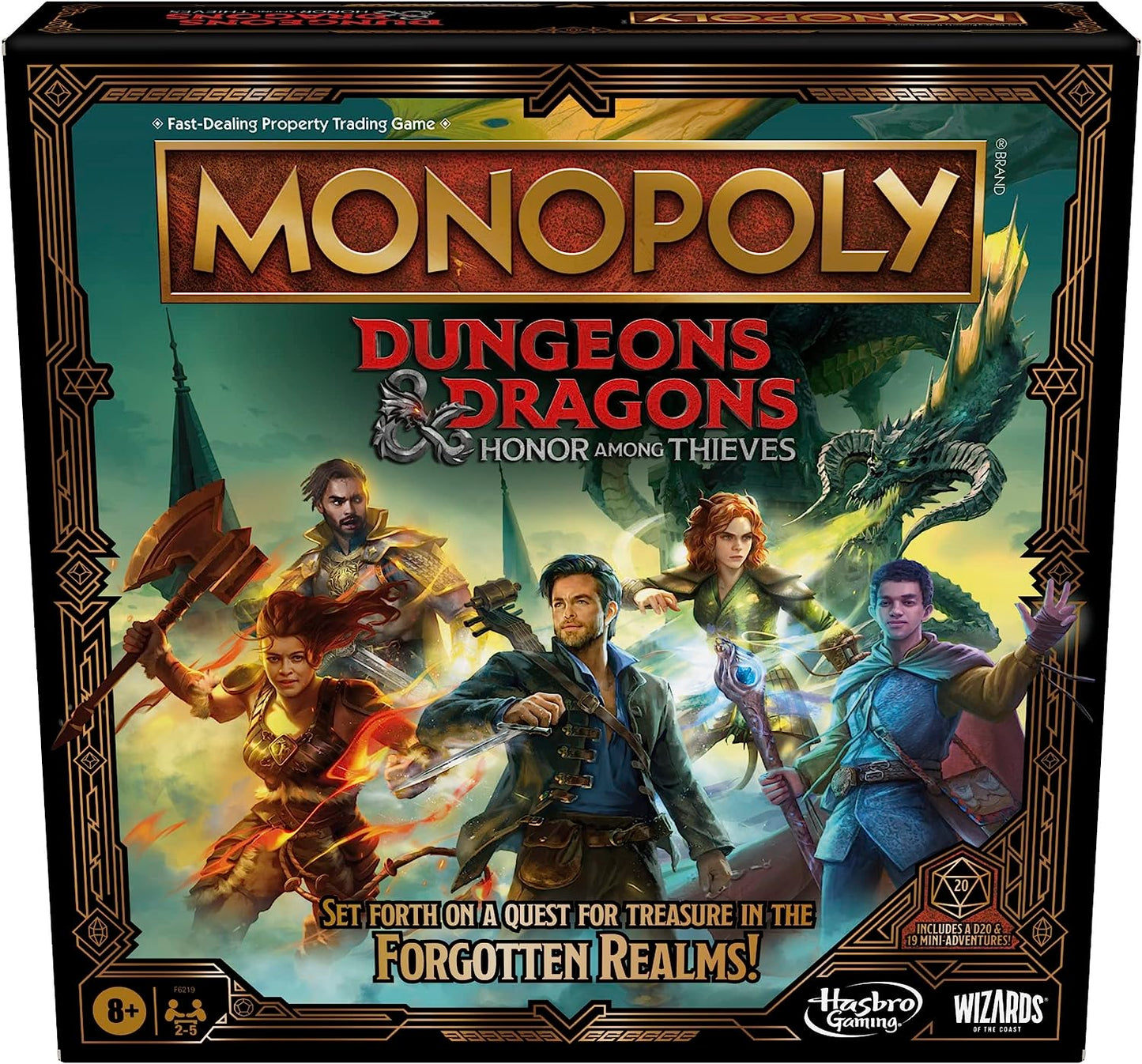 MONOPOLY DUNGEONS AND DRAGONS MOVIE