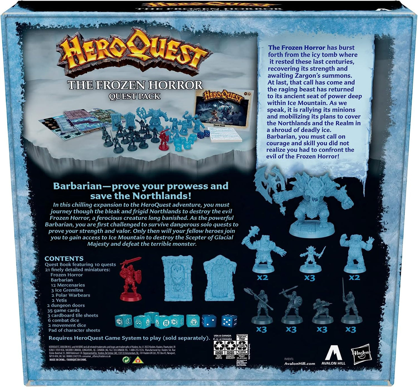 HEROQUEST FROZEN HORROR