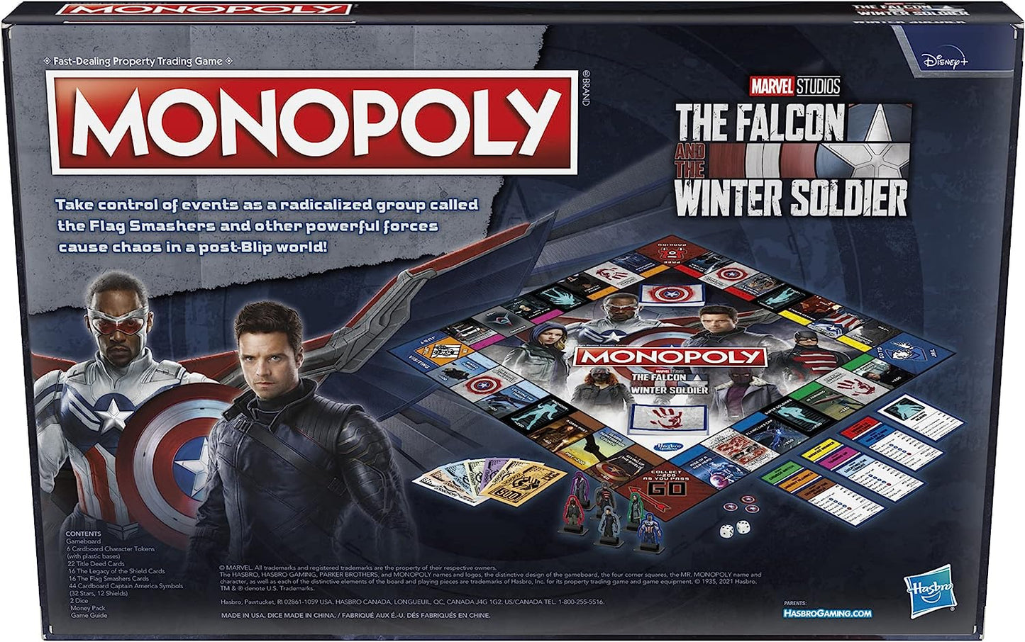 MONOPOLY FALCON AND WINTER SOLDIER