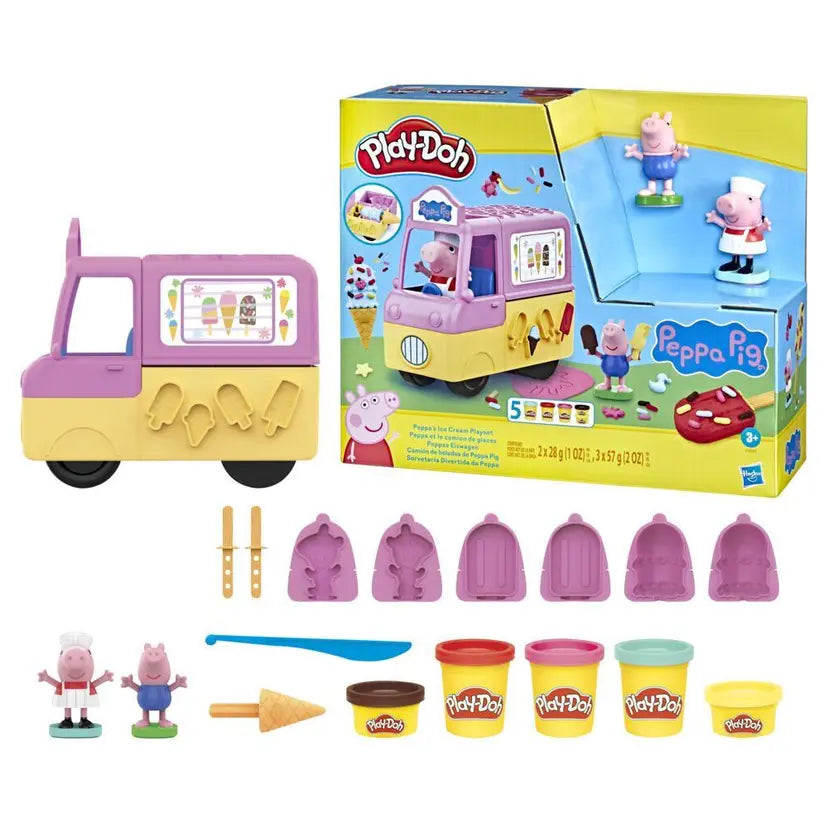 Play-doh PD PEPPAS ICE CREAM PLAYSET