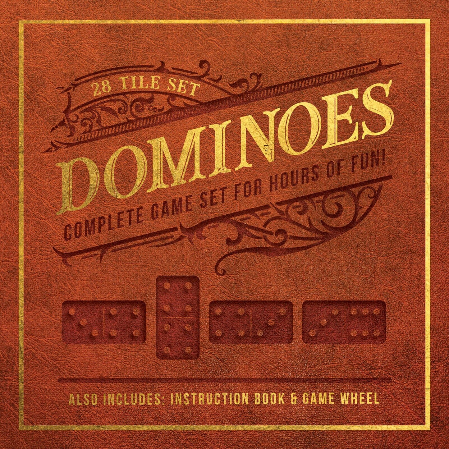 Dominoes: 28 Tile Set Complete Game Set