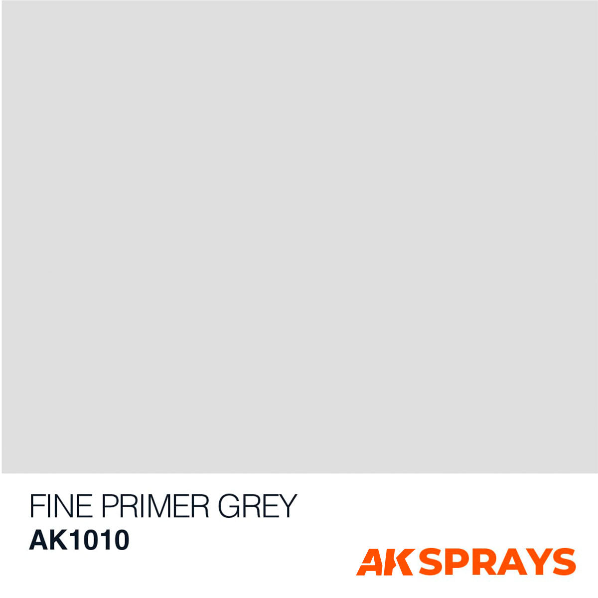 AK INTERACTIVE SPRAYS FINE PRIMER GREY -SPRAY 400ML