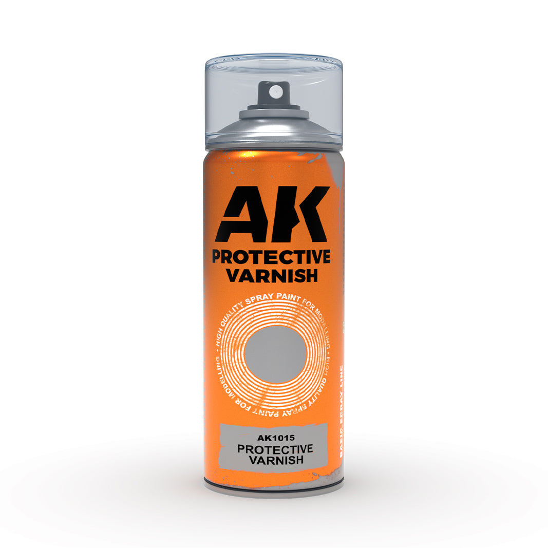 AK INTERACTIVE SPRAYS PROTECTIVE VARNISH- SPRAY 400ML