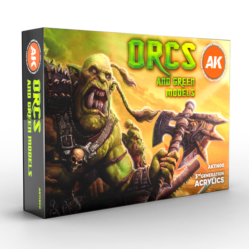 AK Interactive Acrylic Orcs And Green Creatures