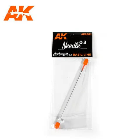 AK Interactive Accessories 0.3 Needle (Airbrush Basic Line 0.3)