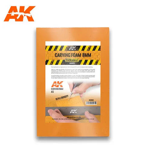 AK Interactive Accessories Carving Foam10Mm A5 Size (228 X 152 Mm)