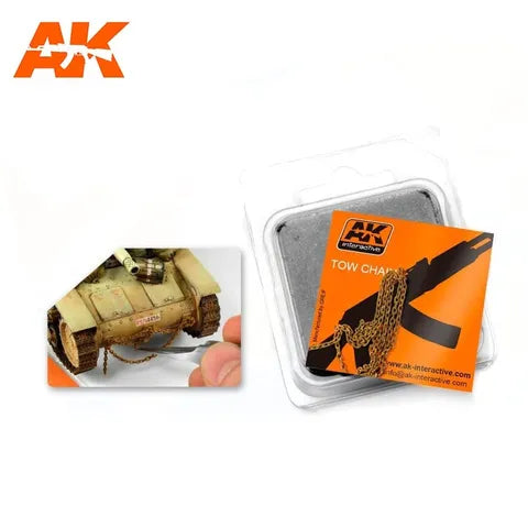 AK Interactive Accessories Rusty Tow Chain Small