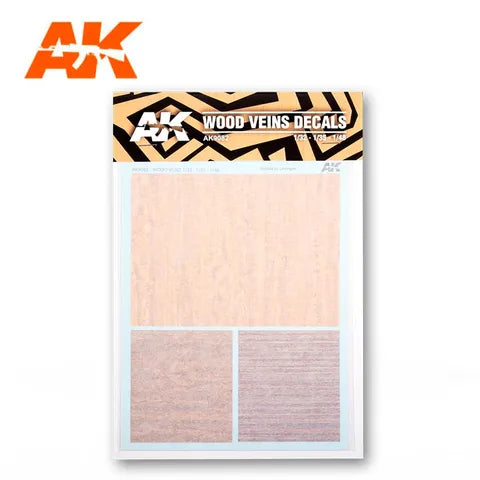 AK Interactive Accessories Wood Veins Decals