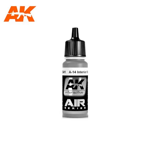 AK Interactive Acrylic A-14 Interior Steel Grey