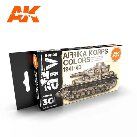 AK Interactive Acrylic AFRIKA KORPS 3G