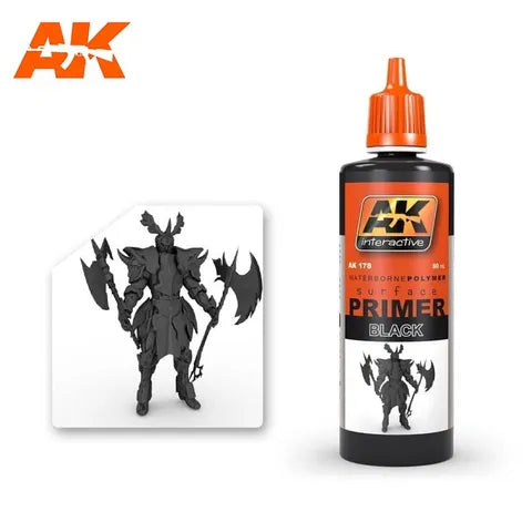 AK INTERACTIVE ACRYLIC BLACK PRIMER