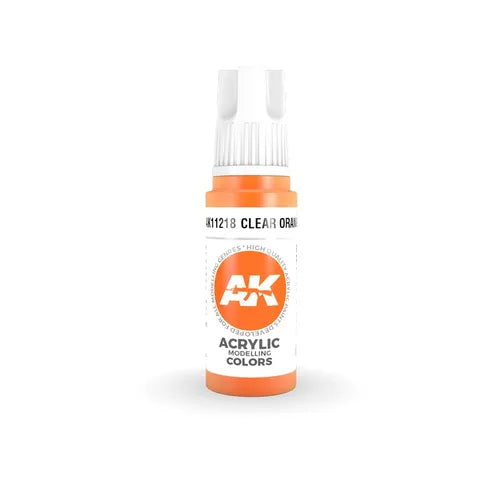 AK interactive acrylic CLEAR ORANGE 17ml