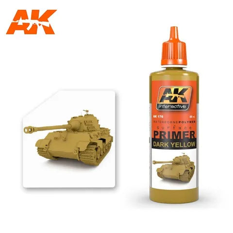 AK INTERACTIVE ACRYLIC DARK YELLOW PRIMER