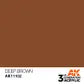 AK interactive acrylic DEEP BROWN 17ml