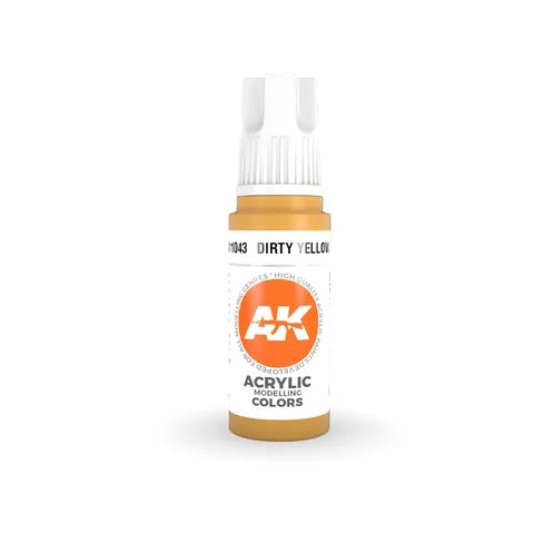 AK interactive acrylic DIRTY YELLOW 17ml