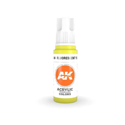 AK interactive acrylic FLUORESCENT YELLOW 17ml