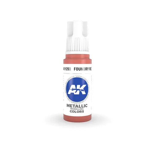 AK interactive acrylic FOUNDRY RED 17ml