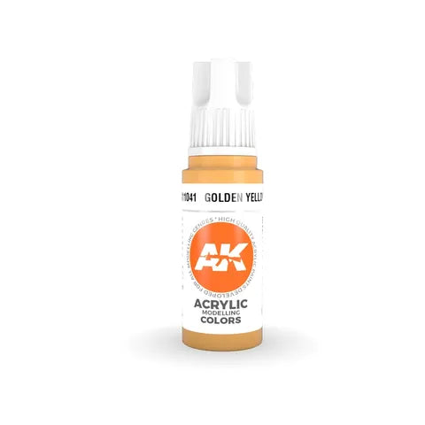 AK interactive acrylic GOLDEN YELLOW 17ml