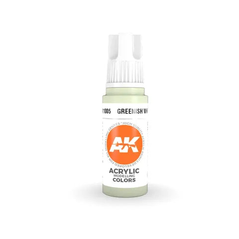 AK interactive acrylic GREENISH WHITE 17ml