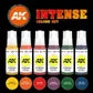 AK Interactive Acrylic Intense Colours Set