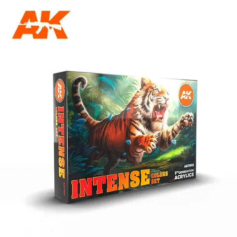 AK Interactive Acrylic Intense Colours Set