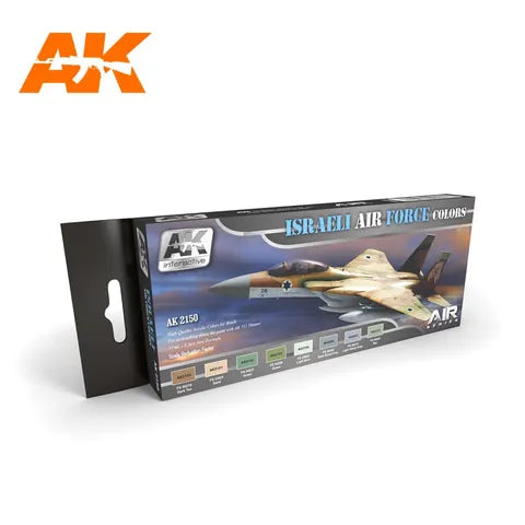 AK Interactive Acrylic Israeli Air ForceColours Set