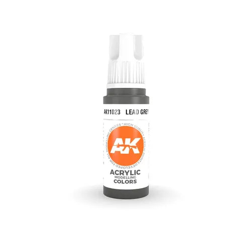 AK interactive acrylic LEAD GREY 17ml