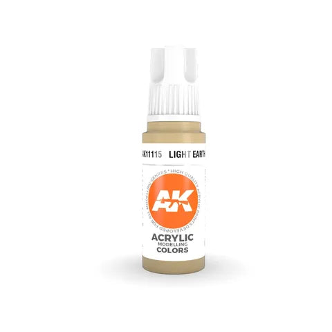 AK interactive acrylic LIGHT EARTH 17ml