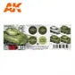 AK Interactive Acrylic MODULATION US OLIVE DRAB 3G