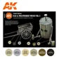 AK Interactive Acrylic OLD & WEATHERED WOOD VOL2 3G