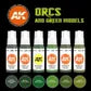 AK Interactive Acrylic Orcs And Green Creatures