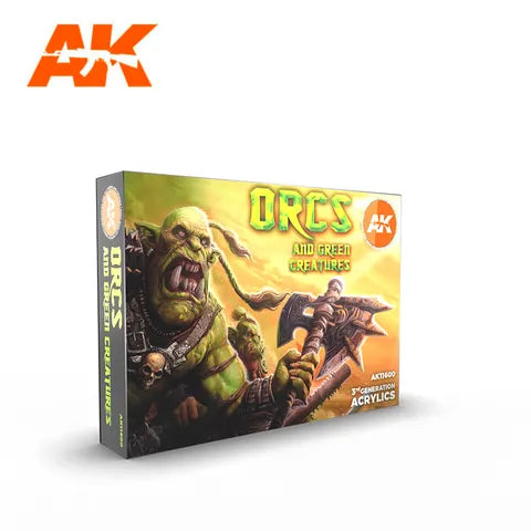 AK Interactive Acrylic Orcs And Green Creatures