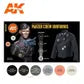 AK Interactive Acrylic Panzer Crew BlackUniforms Set 3G