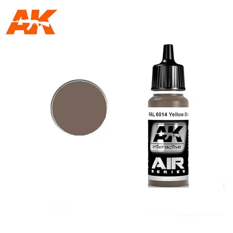 AK interactive acrylic RAL 6014 Yellow Olive (Gelboliv) 17ml