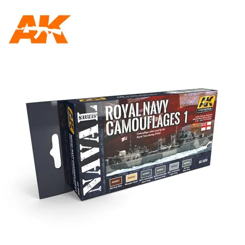 AK Interactive Acrylic Royal Navy Camouflages 1