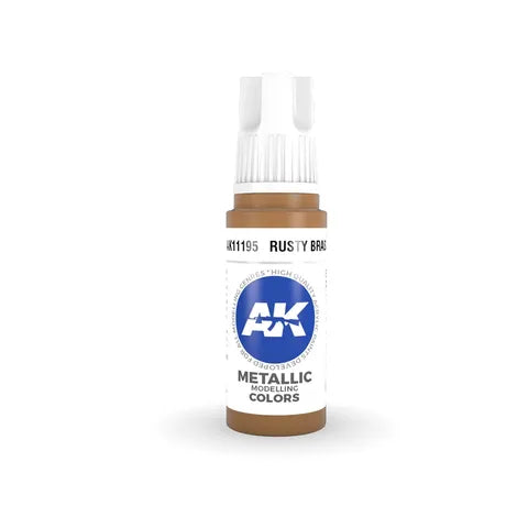 AK interactive acrylic RUSTY BRASS 17ml