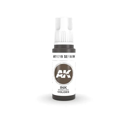 AK interactive acrylic SEPIA INK 17ml