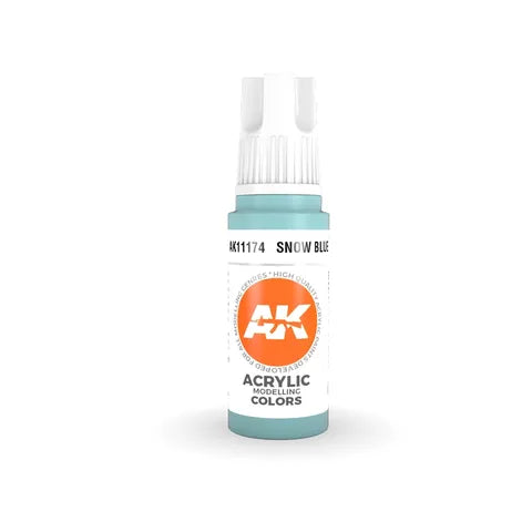 AK interactive acrylic SNOW BLUE 17ml