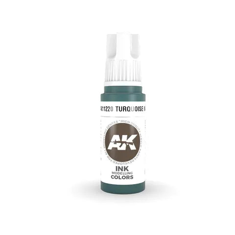 AK interactive acrylic TURQUOISE INK 17ml