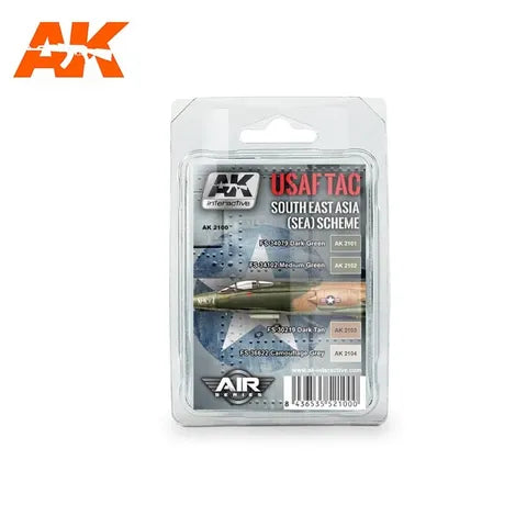 AK Interactive Acrylic USAf Tac South East Asia (Sea) Scheme