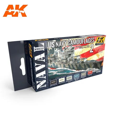 AK Interactive Acrylic US Navy Camouflage Vol. 2