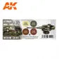 AK Interactive Acrylic WW2 GERMAN TANK INTERIOR COLOURS 3G